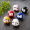 Japanese-ceramic-craft-Daruma-cartoon-lucky-cat-fortune-ornament-landscape Daruma Japonais