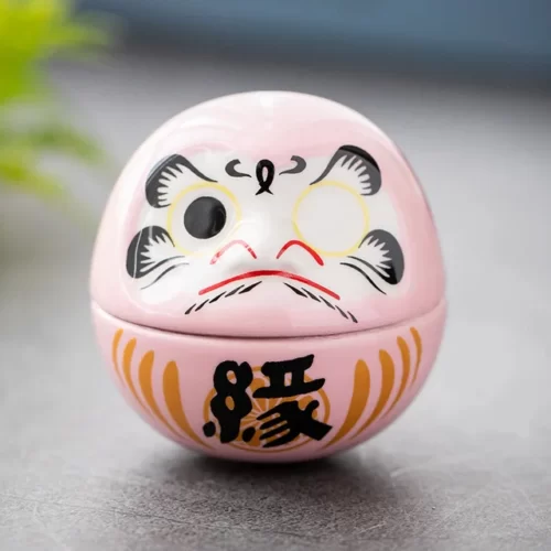 Japanese-ceramic-craft-Daruma-cartoon-lucky-cat-fortune-ornament-landscape.jpg_640x640-2 Daruma Japonais - Rose