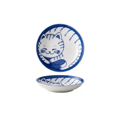Assiettes-dessert-en-c-ramique-de-style-japonais-vaisselle-anglaise-cr-ative-motif-de-chat-porte.jpg_640x640.jpg_ (2) Assiettes à Dessert Chat - Chat-2