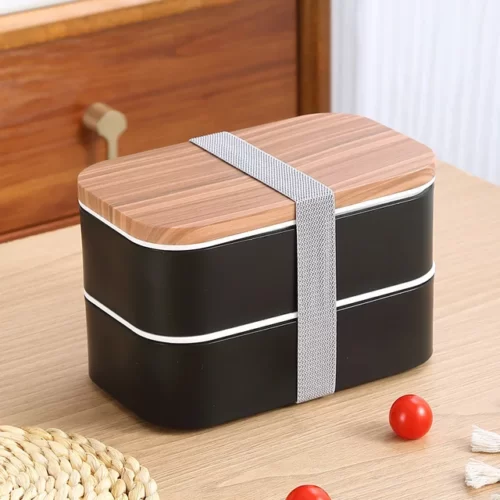 Bo-te-bento-japonaise-en-plastique-avec-couvercle-Mars-en-bois-bo-te-lunch-micro-ondable.jpg_640x640-2 Bento Japonais Bambou - Noir-l