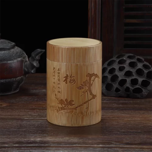 Bo-te-de-rangement-en-bambou-faite-la-main-bo-te-th-sculpt-e-chinoise-joint Boîte à Thé en Bambou - M