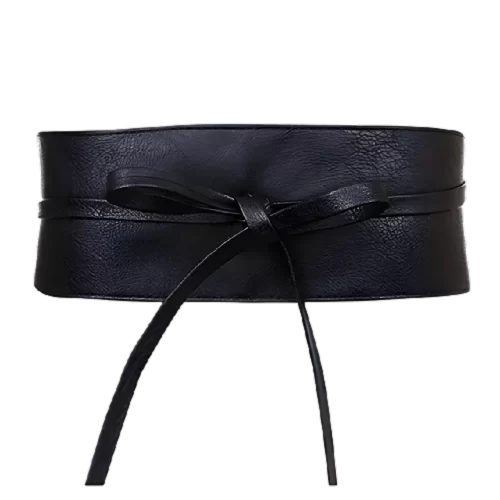 Boho-Ceinture-pour-Femmes-Bowknot-Faux-En-Cuir-Wrap-Around-Style-Obi-Cinch-Ceinture-Ceinture-Noire.jpg_640x640.jpg_-removebg-preview (1) Ceinture Obi Cuir - Noir L