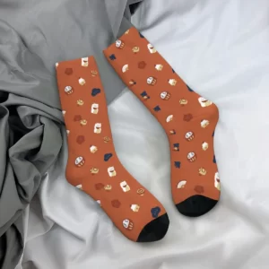 Chaussettes rouges Maneki Neko et Daruma - Image 2