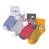 Chaussettes-de-dessin-anim-pour-femmes-Harajuku-Rick-Totoro-Strihear-Funny-Crew-Anime-Ata-Yazaki-Mignon-2 4 paires de chaussettes Ghibli - Image 2