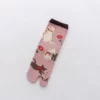 Socks-two-fingers-unisex-flip-flops-kimono-japanese-split-sandal-two-socks-Parker-socks-Tabi-Ninja-Geta.jpg_640x640 5 Paires Tabi Kawaii - Image 2
