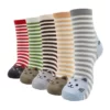 Cute-Kawaii-cartoon-cotton-socks-for-women-fashion-color-e-5-pairs.jpg_640x640-3 5 Paires chaussettes animaux kawaii - Chats à rayures