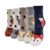 Cute-Kawaii-cartoon-cotton-socks-for-women-fashion-color-e-5-pairs.jpg_640x640-5 5 Paires chaussettes animaux kawaii - Renard et chiens