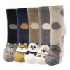 Cute-Kawaii-cartoon-cotton-socks-for-women-fashion-color-e-5-pairs.jpg_640x640-9 5 Paires chaussettes animaux kawaii - Chats et panda