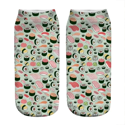 Chaussettes-kawaii-imprim-de-dessin-anim-pour-femmes-kawaii-harajuku-nouveaut-dr-le-mignon-cadeau-pour.jpg_640x640-2 Chaussettes sushi fantaisie - Vert