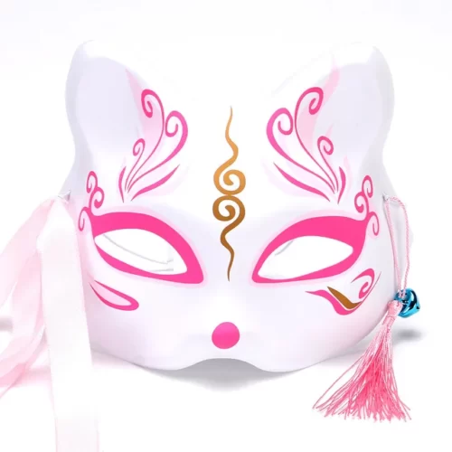 Demi-masque-de-chat-japonais-Demon-Slayer-Anime-Roots-Rave-Cosplay-Props-Festival-Party-Cosplay-FacSIM.jpeg_640x640.jpeg_ Masque Japonais Chat Rose et Doré