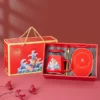 Ensemble-cadeau-en-c-ramique-pour-filles-tasses-caf-tasse-caf-sous-verre-USB-coussin-chauffant.jpg_640x640-2 Tasse Chauffante Carpe Koï - Rouge