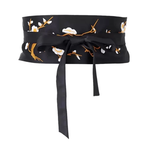 H43ccc812f69a47ab84354dd90108ce00I-transformed Ceinture Obi Sakura - Noir