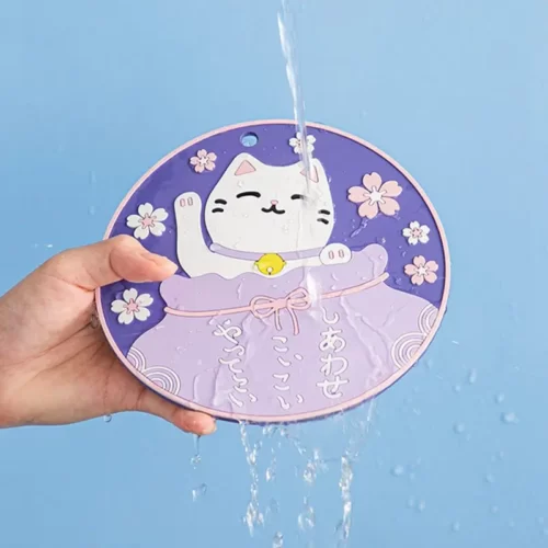 Hb5bb4e7711314ae485c82b682777f7f71 Dessous de verre Maneki Neko - Image 2