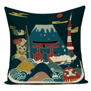 Hf74df37b8eb8401eaf7e8c3e4adbeb0e1 Housse de Coussin Daruma