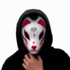 Masques-de-renard-japonais-avec-glands-et-cloches-masque-de-f-te-cosplay-masque-d-Halloween Masque Japonais Kitsune