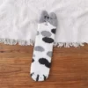 Optique-Chaussettes-cinq-doigts-pour-femmes-Chaussons-de-sol-pour-filles-Chaussons-Parker-moelleux-Chaussette-ray.jpg_640x640-13 5 Paires chaussettes pilou pilou patte de chat