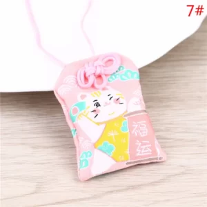 Omamori Maneki Neko - Rose