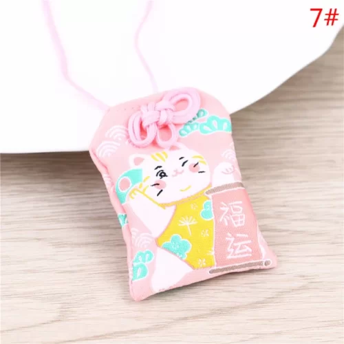 Japanese-Omamori-Prayer-Pendant-for-Fortune-Protection-Bag-for-Health-and.jpg_640x640-1 Omamori Maneki Neko - Rose