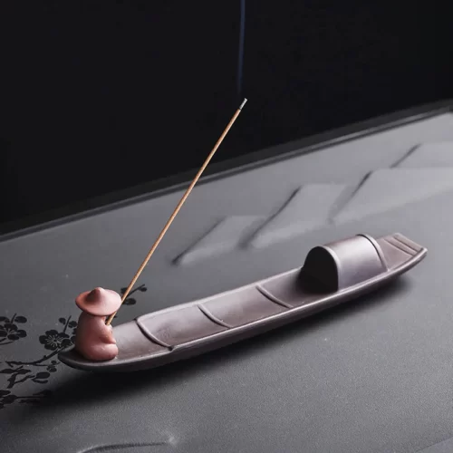 Vermont-meditation-incense-canner-holder-incense-canner-holder-of-1 Porte Encens Bateau - Image 2