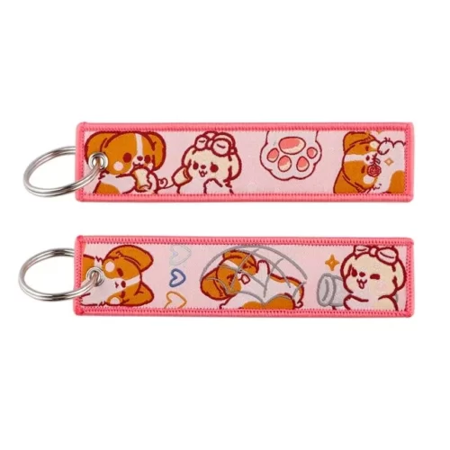 Porte Clé Kawaii Porte Clés Brodé Kawaii