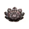Backflow-incense-holder-burner-of-sticks-Buddhist-decoration-for-the-home-coil-d-3 Porte Encens Rose de Métal - Image 4