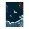Rideau-d-coratif-japonais-Fuji-Waves-aucun-rideau-de-porte-cloison-de-porte-de-cuisine-entr.jpg_640x640-4 Noren Japonais - Grue 85x150cm