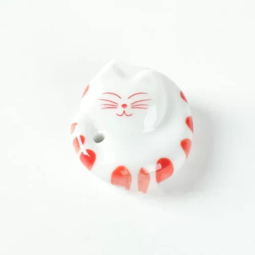 S0356c7b9804c49f3bee4d252071e3ce3n Porte Encens Chat - Rouge