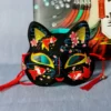 S4bc7e08ef41e4380b467e6a116d8cef5j Masque Japonais Papillon et Carpe Koï - Image 2