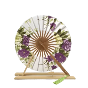 S65bd999429cd4f40b77def205d896a1bC-removebg-preview (1) Éventail Japonais Uchiwa Blanc et Violet