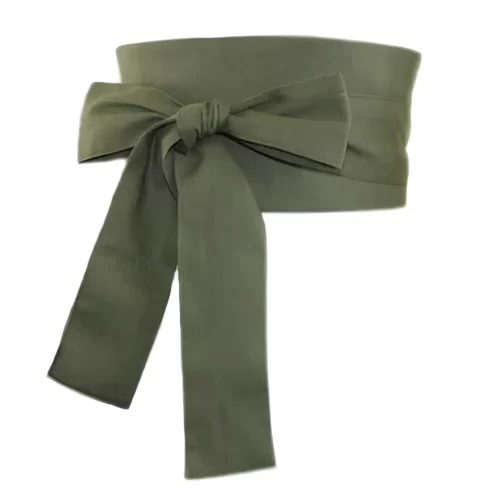 S82c983418179469aa31c3a390384f6f5K Ceinture Obi Tanshoku - Kaki