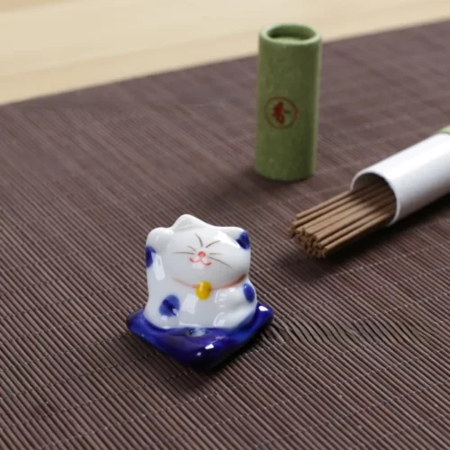 S878059a46d5a42cdac2b3179888222b5e Porte Encens Maneki Neko - Image 7