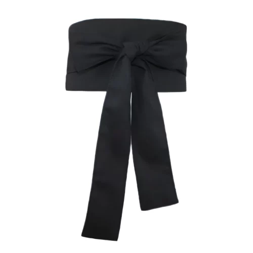 S8d397b1e809e46f2b3ba88d2125fae6cI Ceinture Obi Tanshoku - Noir