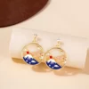 Sa83671720b994c558527c24b15b0334ex Boucles d'oreilles Mont Fuji