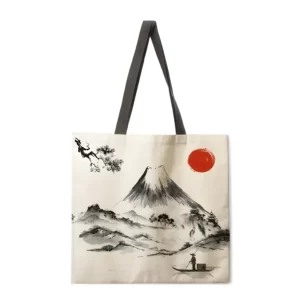 Mont-Fuji-contract-tote-bag-for-ladies-sac-provisions-pliable-sac-de-plage.jpg_640x640.jpg_ (5) Tote Bag Mont Fuji - L