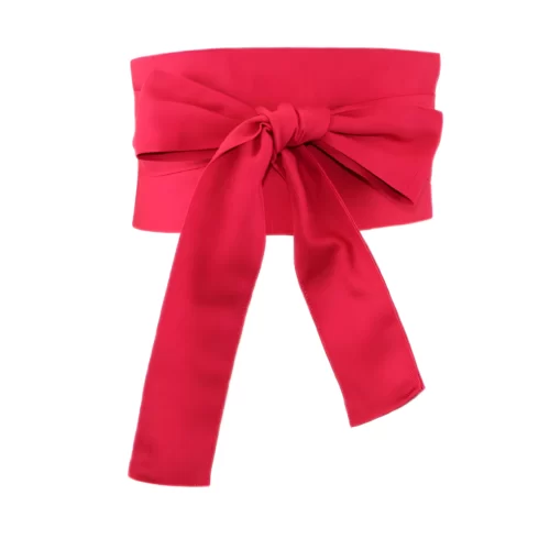 Sb2c8043cce194838ba99a38b44d66872U Ceinture Obi Tanshoku - Rouge