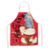 Cotton-and-linen-kitchen-apron-japanese-animated-cat-lucky-cat-sleeveless-bib.jpg_640x640-16 Tabliers Maneki Neko Japonais - Modele-18 enfant-38x47cm
