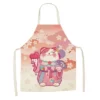 Cotton-and-linen-kitchen-apron-japanese-animated-cat-lucky-cat-sleeveless-bib.jpg_640x640-6 Tabliers Maneki Neko Japonais - Modele-7 enfant-38x47cm