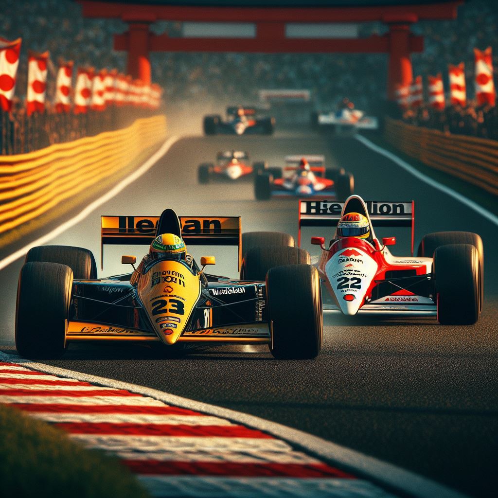 duel alain prost VS Senna
