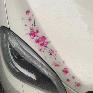 Autocollant Voiture Sakura Fleurs de Cerisier Autocollant sakura fleurs de cerisier japonais voiture