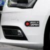 002 Autocollant JDM Drapeau Japon pour Voiture