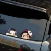 002 Autocollant Demon Slayer pour Voiture — Anime Japonais