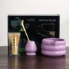 Kit Matcha Violet Kit cérémonie matcha violet bol chawan fouet chasen